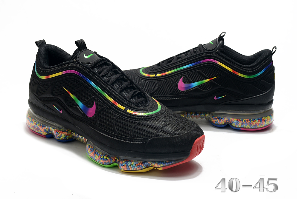 2020 Men Nike Air Max TN 97 Black Rainbow